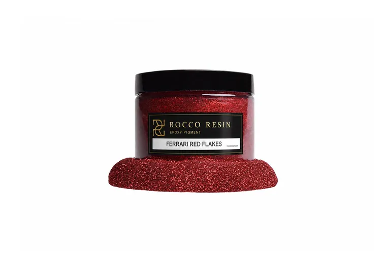 Deep Puck Red, pigmentkleur voor epoxy gietvloeren