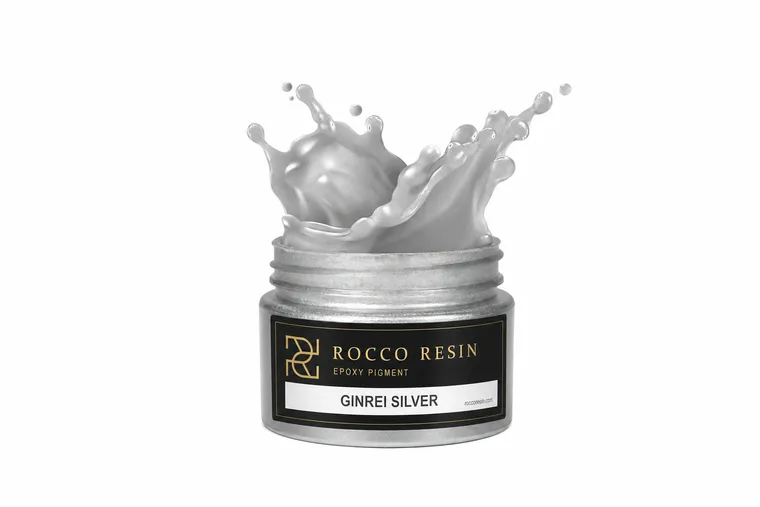 Bright Antares Silver, pigmentkleur voor epoxy gietvloeren