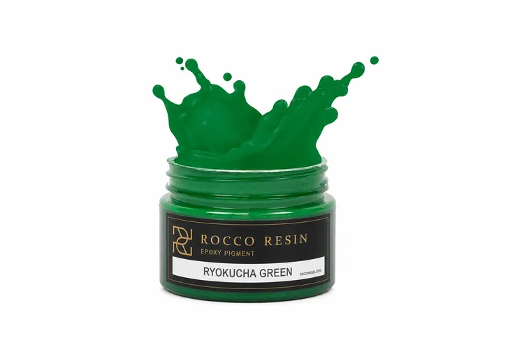 Bright Castor Green, pigmentkleur voor epoxy gietvloeren