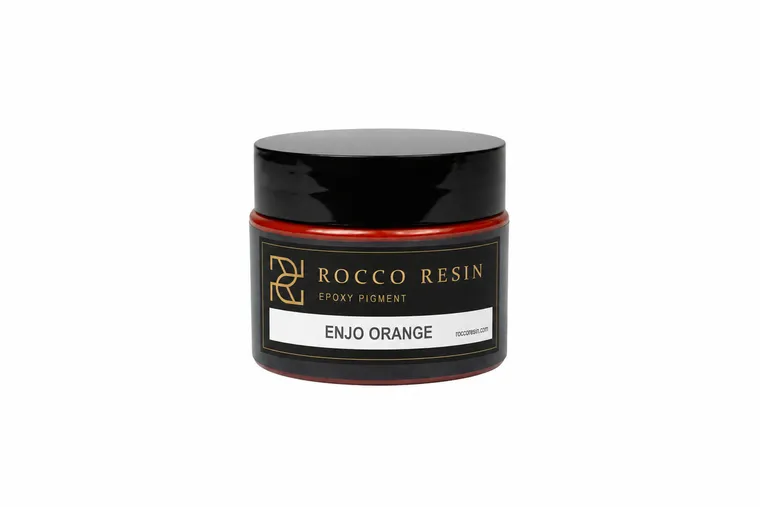 Clear Sinope Orange, pigmentkleur voor epoxy gietvloeren