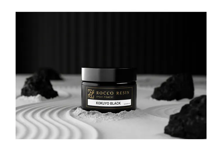 Deep Venus Black, pigmentkleur voor epoxy gietvloeren