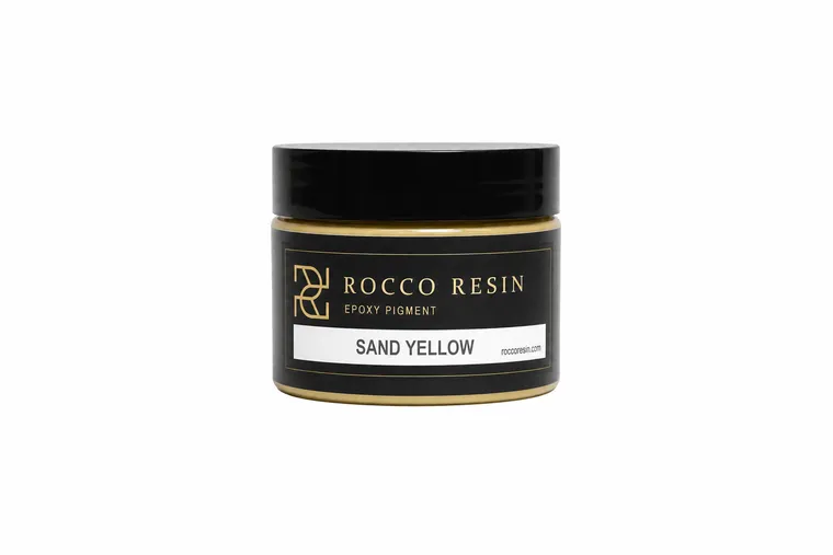 Frosted Aldebaran Yellow, pigmentkleur voor epoxy gietvloeren