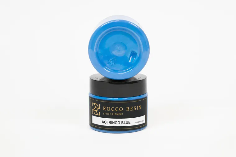 Frosted Telesto Blue, pigmentkleur voor epoxy gietvloeren