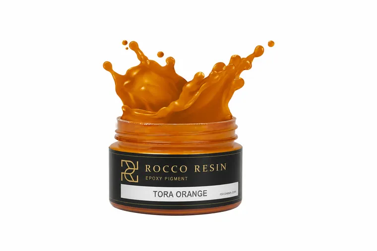 Gentle Regulus Orange, pigmentkleur voor epoxy gietvloeren