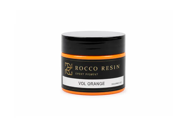 Light Castor Orange, pigmentkleur voor epoxy gietvloeren