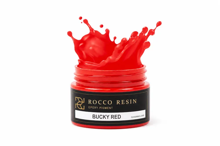 Light Himalia Red, pigmentkleur voor epoxy gietvloeren