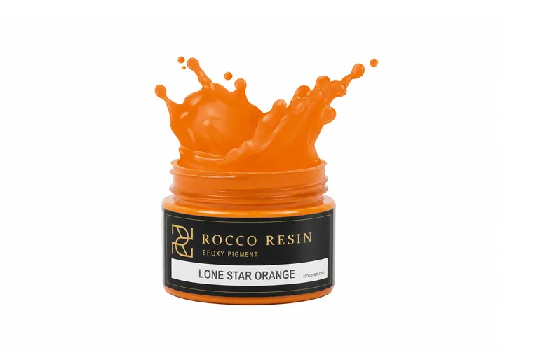 Light Sirius Orange, pigmentkleur voor epoxy gietvloeren