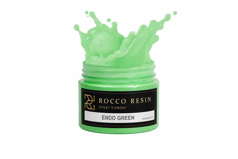 Pale Pasiphae Green, pigmentkleur voor epoxy gietvloeren