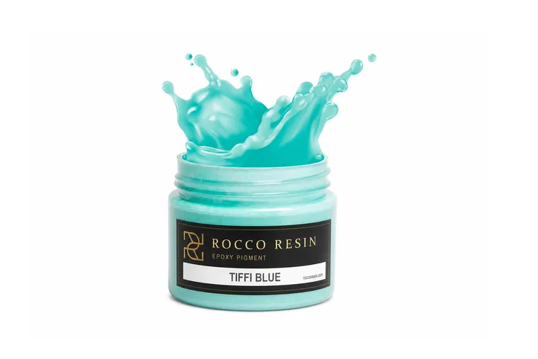 Soft Pollux Turquoise, pigmentkleur voor epoxy gietvloeren