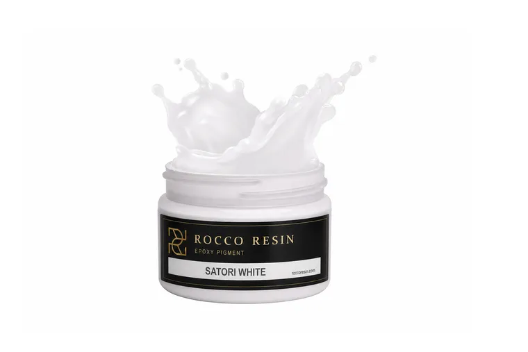 Vivid Bellatrix White, pigmentkleur voor epoxy gietvloeren