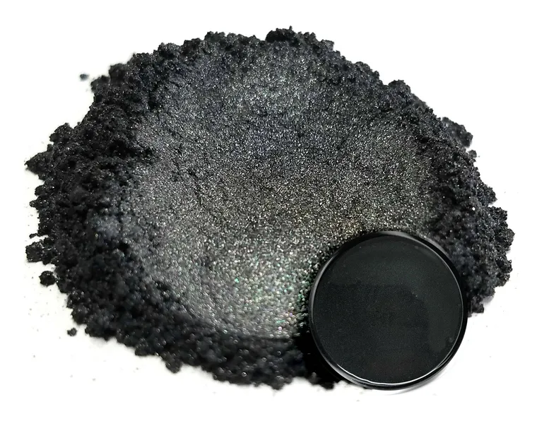 Midnight Atlas Black, pigmentkleur voor epoxy gietvloeren
