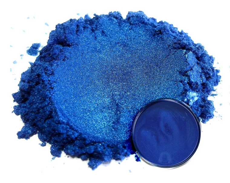 Brilliant Saturn Blue, pigmentkleur voor epoxy gietvloeren