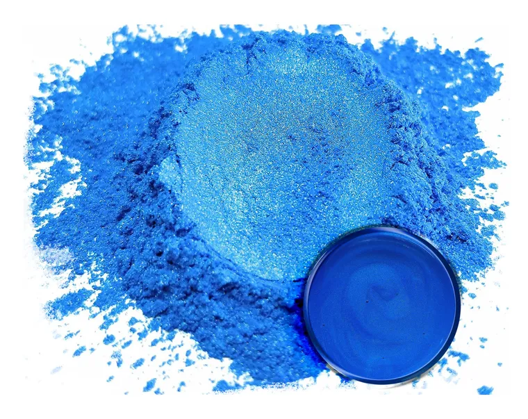 Electric Eris Blue, pigmentkleur voor epoxy gietvloeren