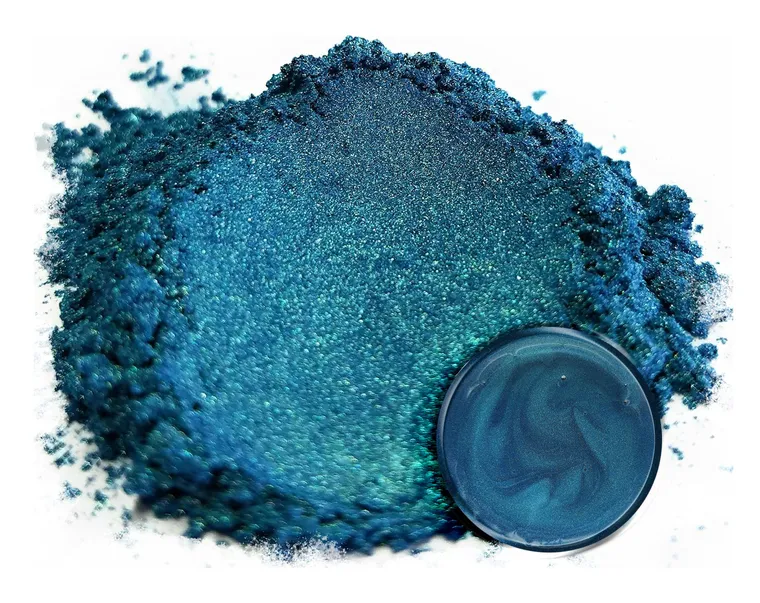 Radiant Nereid Blue, pigmentkleur voor epoxy gietvloeren