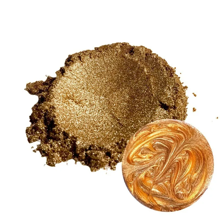 Brilliant Luna Bronze, pigmentkleur voor epoxy gietvloeren