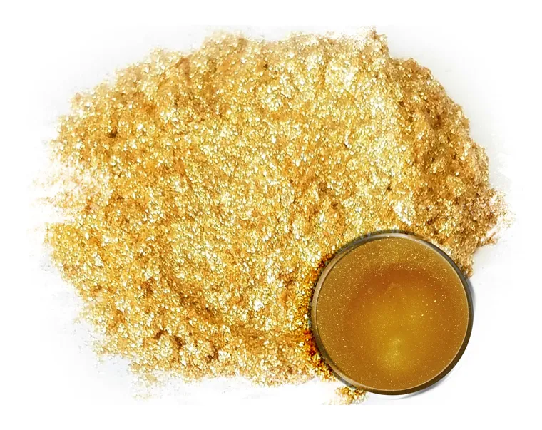 Pale Makemake Gold, pigmentkleur voor epoxy gietvloeren