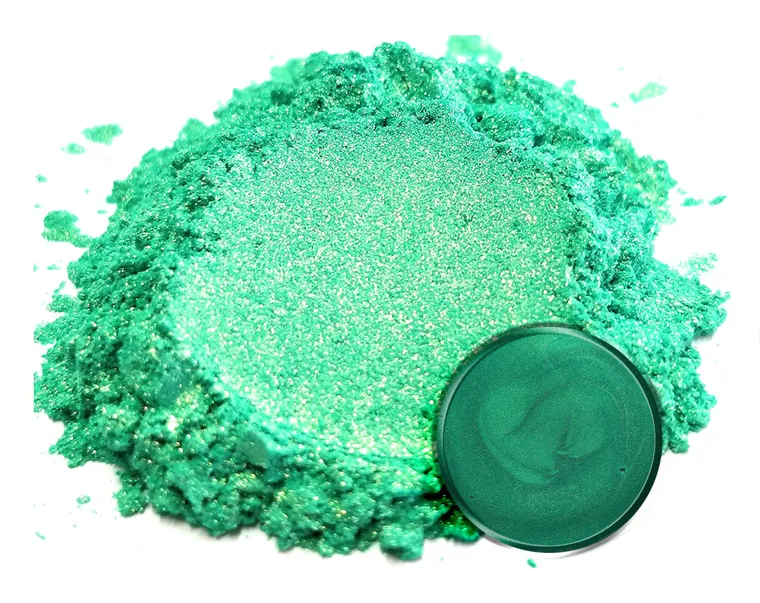 Bright Tethys Green, pigmentkleur voor epoxy gietvloeren