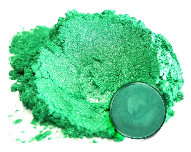 Brilliant Earth Green, pigmentkleur voor epoxy gietvloeren
