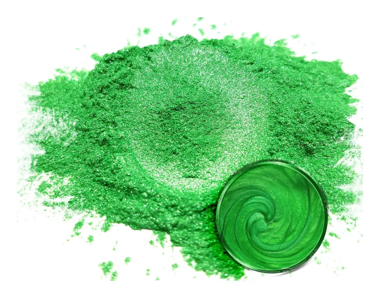 Clear Rhea Green, pigmentkleur voor epoxy gietvloeren