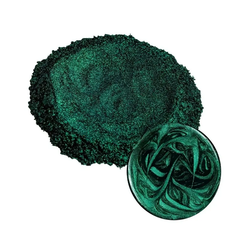 Dark Titan Green, pigmentkleur voor epoxy gietvloeren