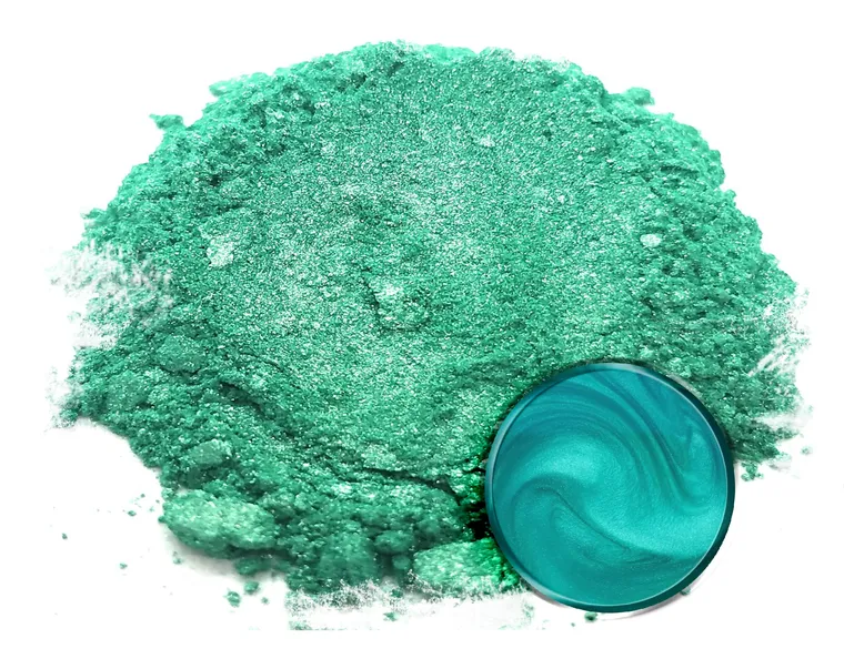 Vivid Helene Green, pigmentkleur voor epoxy gietvloeren