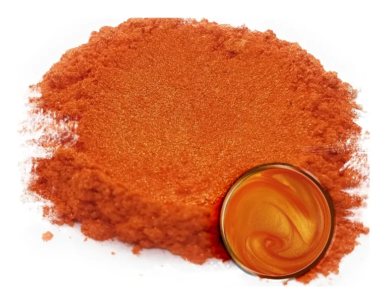 Electric Atlas Orange, pigmentkleur voor epoxy gietvloeren