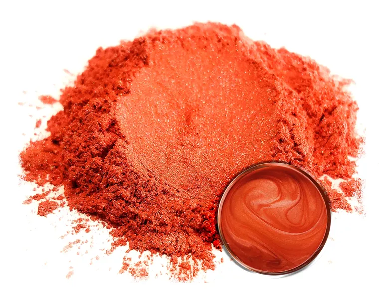 Electric Mercury Orange, pigmentkleur voor epoxy gietvloeren
