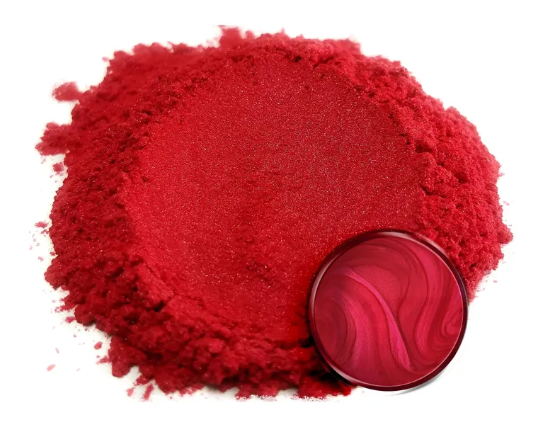 Electric Atlas Red, pigmentkleur voor epoxy gietvloeren
