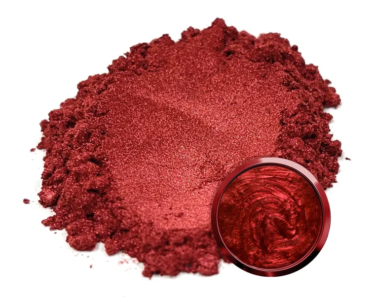 Electric Deimos Red, pigmentkleur voor epoxy gietvloeren